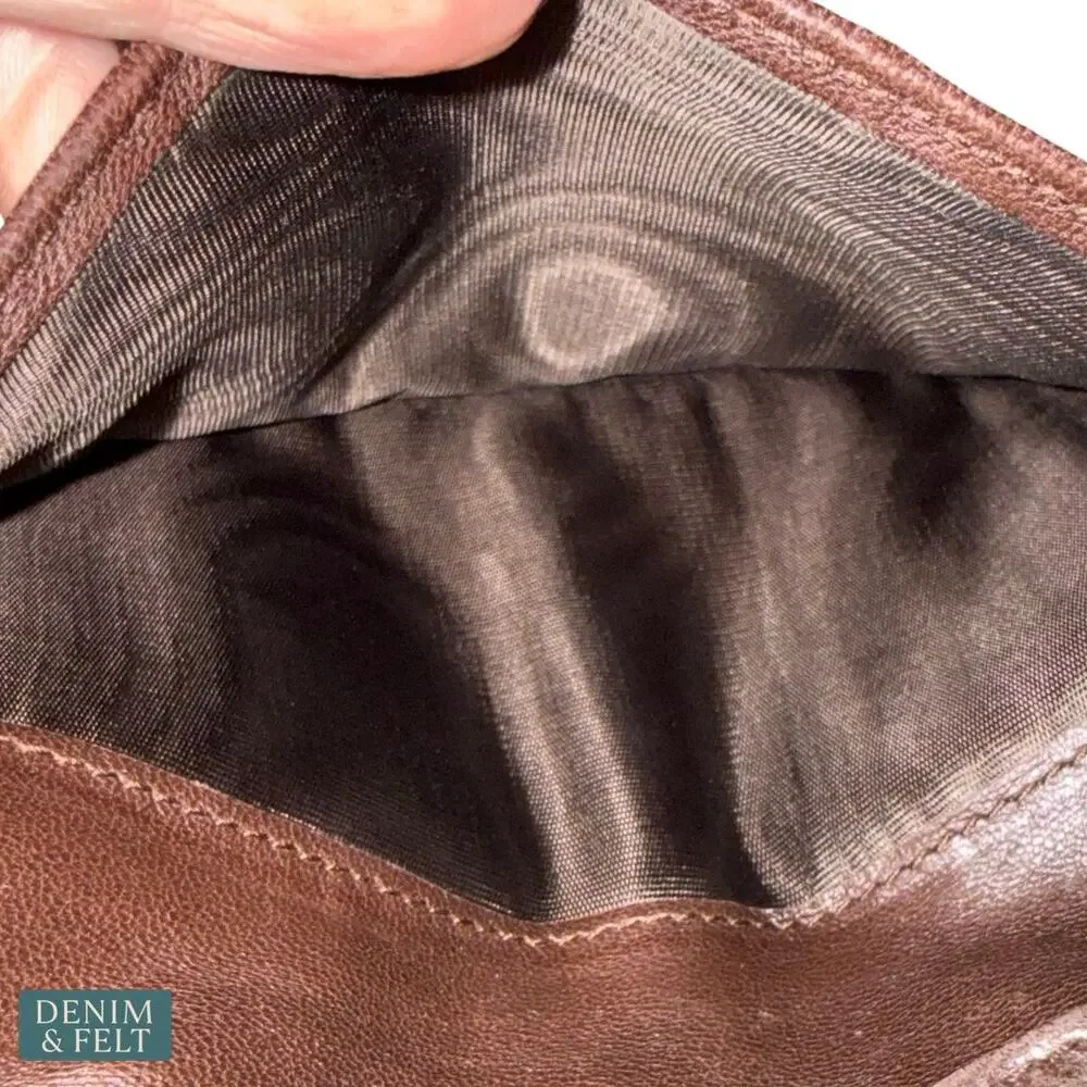 Bottega Veneta Intrecciato Brown Leather Zip Around Wallet Luxury Woven‎ Classic